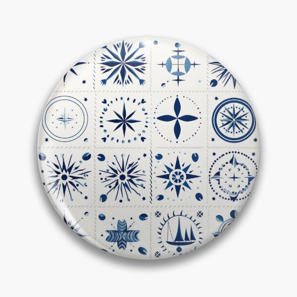 Item preview, Nautical Boat Pattern designed and sold by ComerPrintCo.