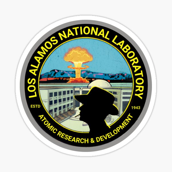 Item preview, Los Alamos National Laboratory Est 1943 Atomic Research Logo designed and sold by The Masked Designer.