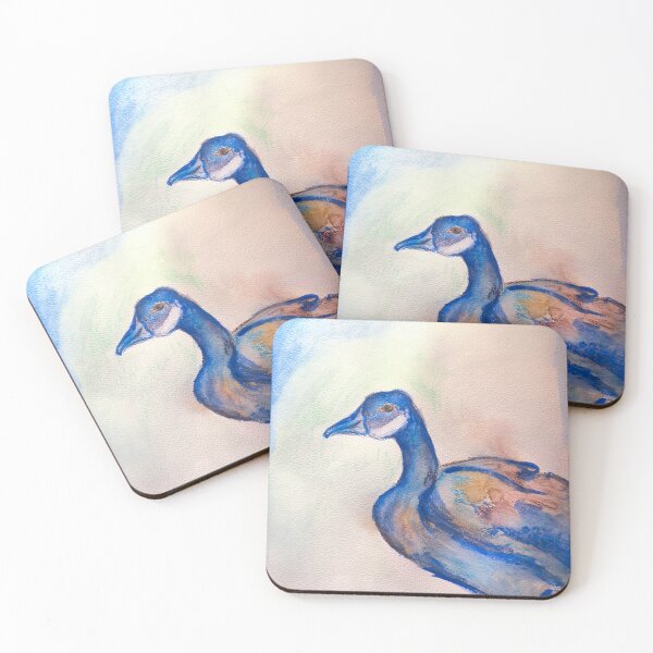 Item preview, blue wonky bird designed and sold by CanDo20.