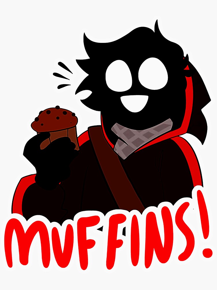 "BadBoyHaloMerch Muffins" Sticker for Sale by ReillyEverson Redbubble