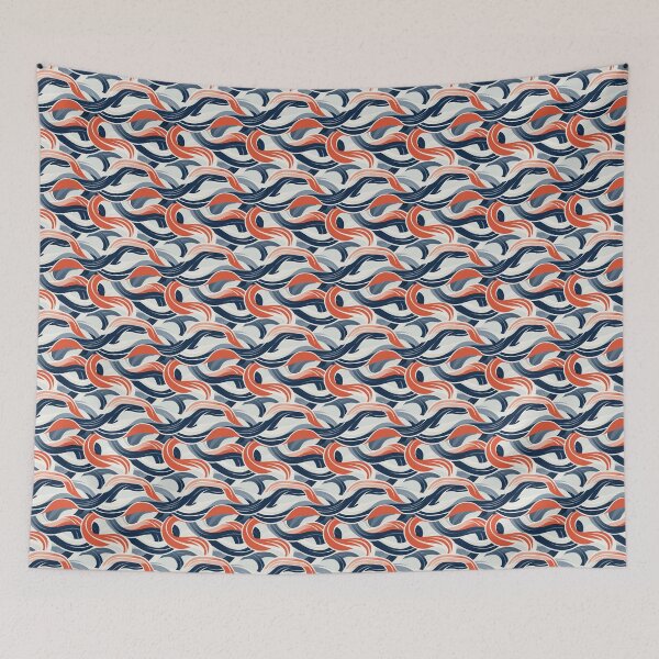 Item preview, Nautical Boat Pattern designed and sold by ComerPrintCo.