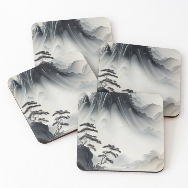Item preview, Misty Peaks: Tranquil designed and sold by ArtfulExpresion.