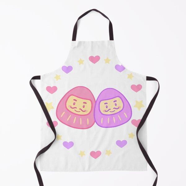 Item preview, Cute pastel Daruma doll couple designed and sold by ZakuroLou.