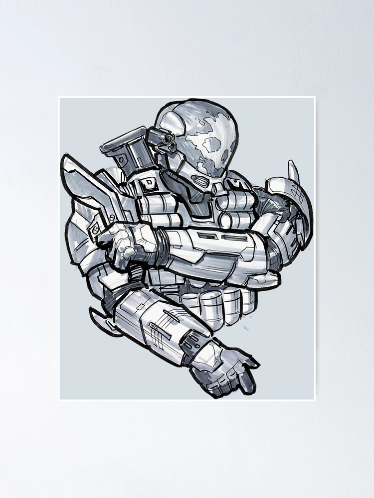 Poster Halo 5 - Master chief, Wall Art, Gifts & Merchandise