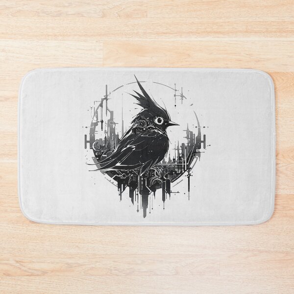 Item preview, Cyber punk cardinal (black) designed and sold by etherElric.