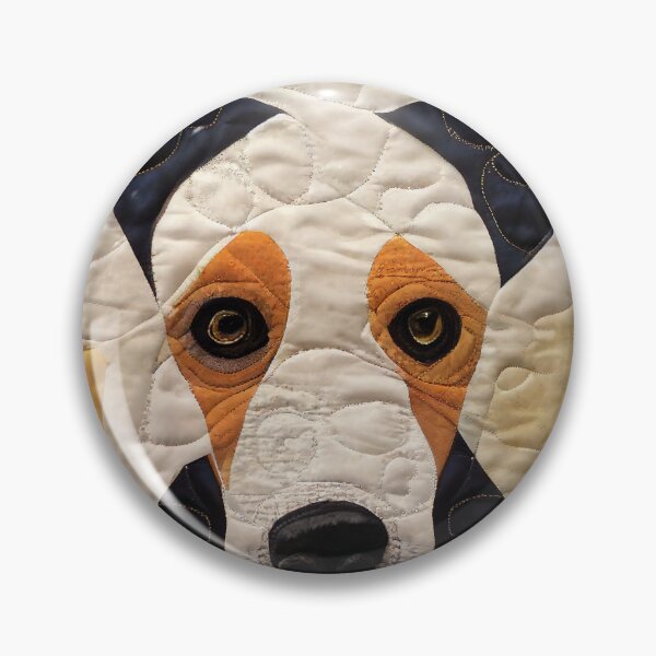 Item preview, Fox Terrier Dog Patchwork Quilt designed and sold by kedoki.