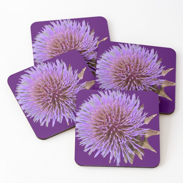 Aperçu de l'œuvre Fleur mauve créée et vendue par Colorcollage.
