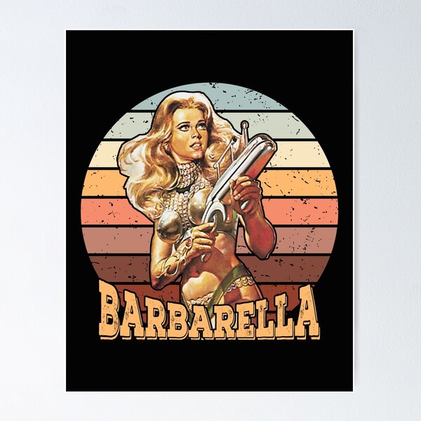 Barbarella' Retro Movie Poster