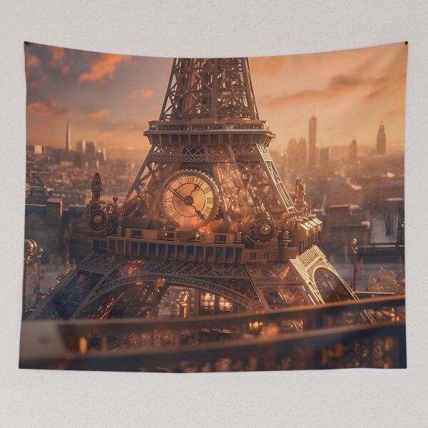 Item preview, Steampunk Eiffel Tower designed and sold by SkyPouikPouik.