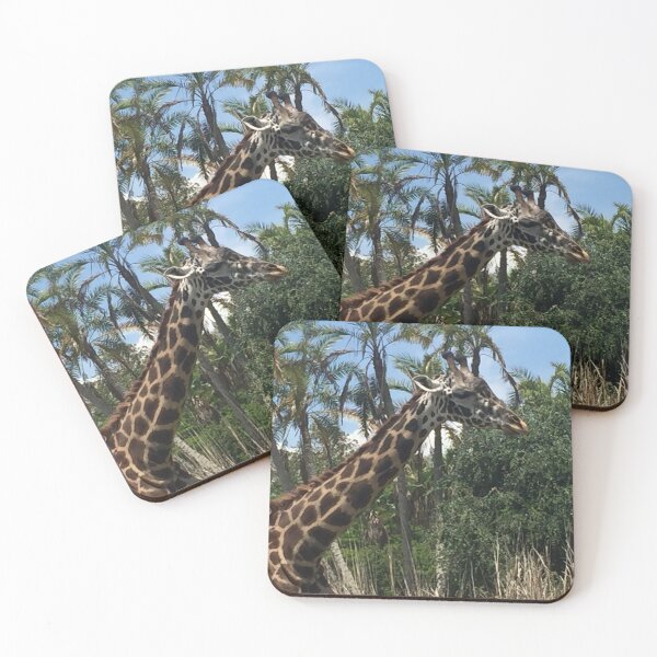 Item preview, Giraffe with trees in background  designed and sold by Nature Photography by Wendi Gordon.