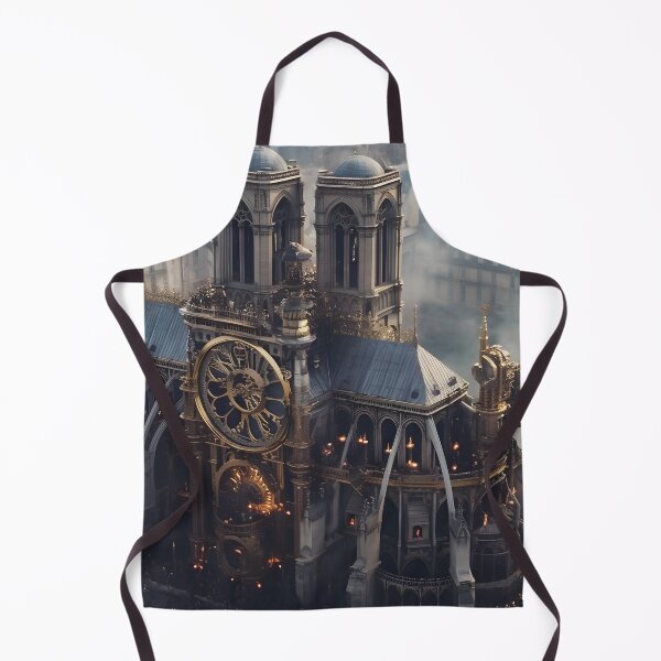 Item preview, Steampunk Notre Dame of Paris designed and sold by SkyPouikPouik.