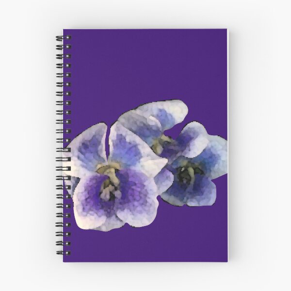 Item preview, Purple and White Watercolor Violets designed and sold by AmyWhy.