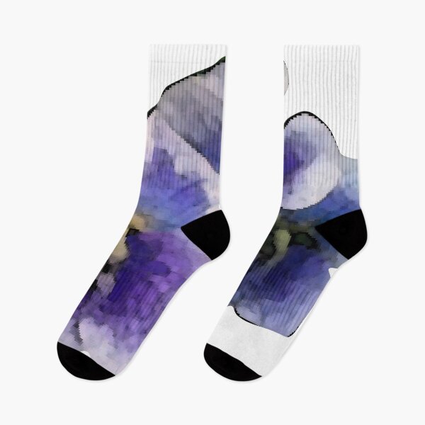 Item preview, Purple and White Watercolor Violets designed and sold by AmyWhy.