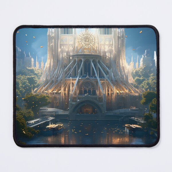 Item preview, Elvish Notre Dame of Paris designed and sold by SkyPouikPouik.