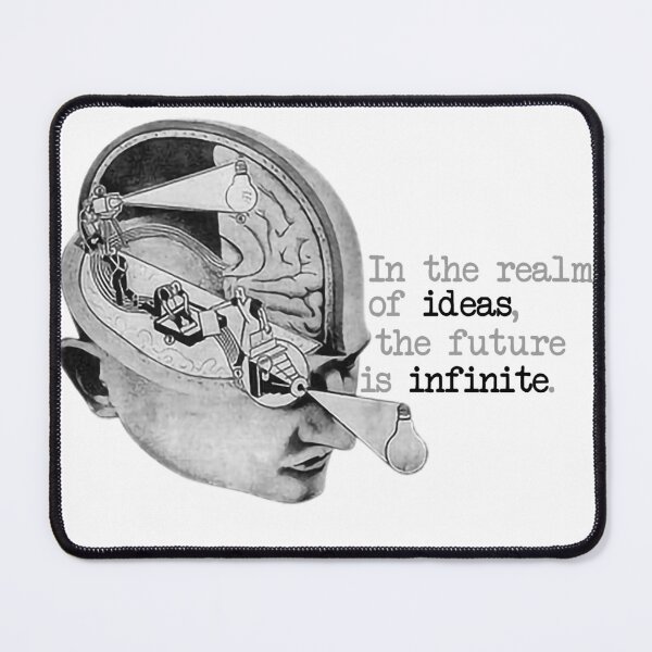 Item preview, In the realm of ideas, the future is infinite. designed and sold by scientiafemina.