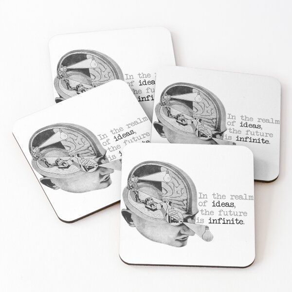 Item preview, In the realm of ideas, the future is infinite. designed and sold by scientiafemina.
