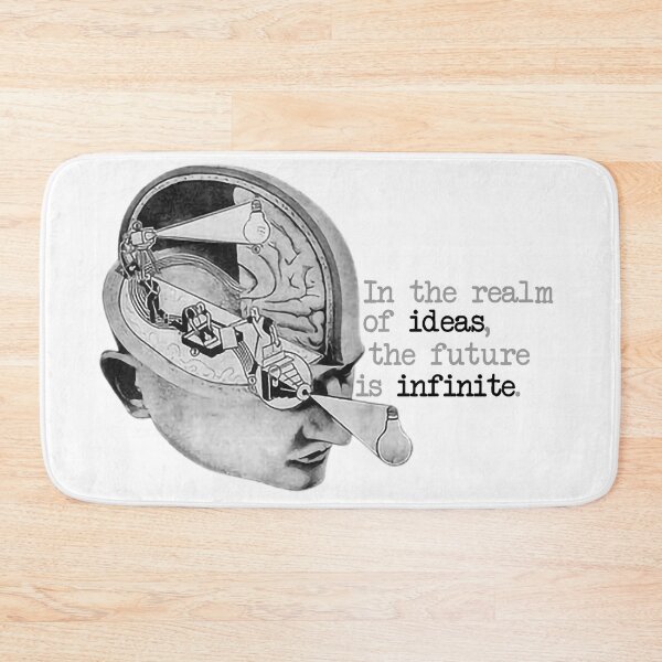 Item preview, In the realm of ideas, the future is infinite. designed and sold by scientiafemina.