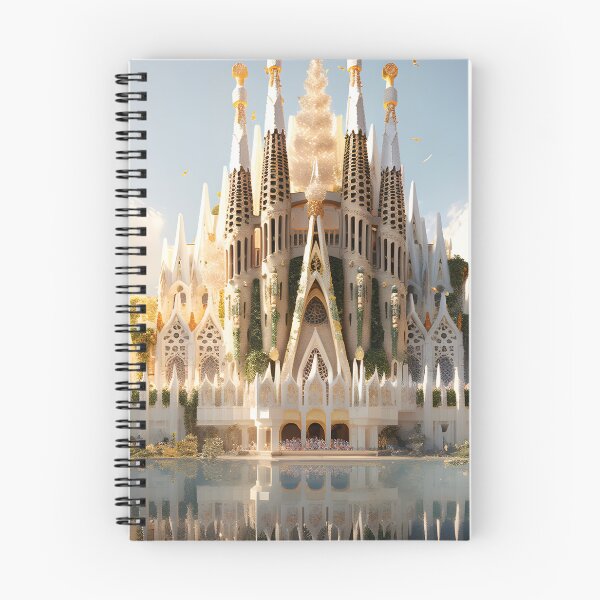Aperçu de l'œuvre Sagrada Familia Façon Elfique créée et vendue par SkyPouikPouik.