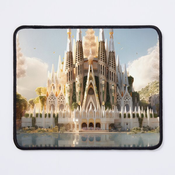 Item preview, Elvish Sagrada Familia designed and sold by SkyPouikPouik.