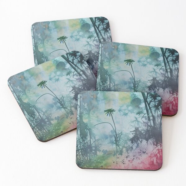 Item preview, Naturaleza pintada designed and sold by Poetic Patterns Studio.