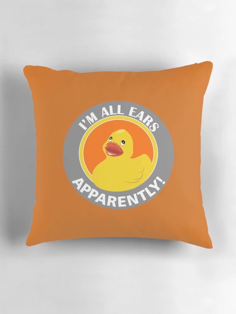 Thumbnail 3 of 4, Pillow, Debugging, Developer Programmer Programming Duck designed and sold by Disera88.