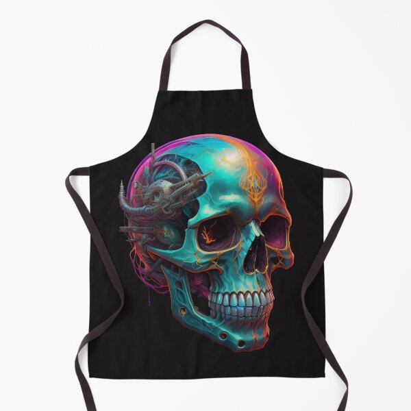 Item preview, Futuristic skull, ai, robots, humans, designed and sold by Twenty24trends.
