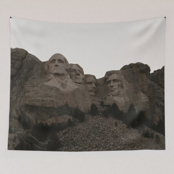 Item preview, Faces of Old Men in Stone Photograph designed and sold by CaffeinatedVibe.
