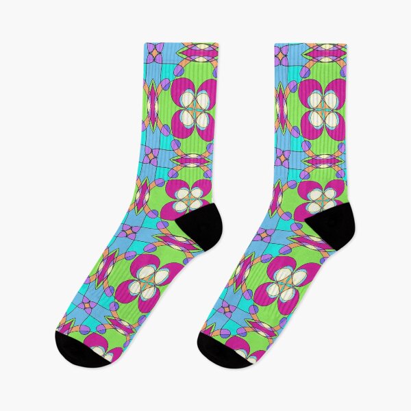 Item preview, Pink and Purple Floral Design designed and sold by Gretchen Slagle Studio.