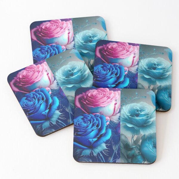 Item preview, Blue and yellow colour rose designed and sold by JayaNayak.