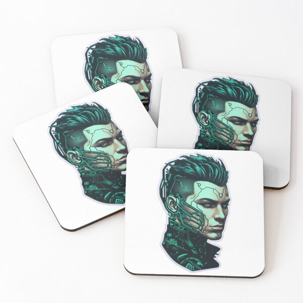 Item preview, Cyberpunk Character designed and sold by TellezStickers.