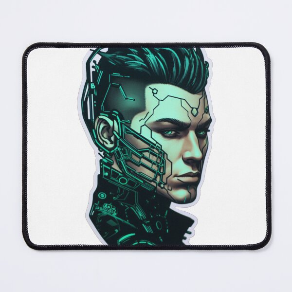Item preview, Cyberpunk Character designed and sold by TellezStickers.