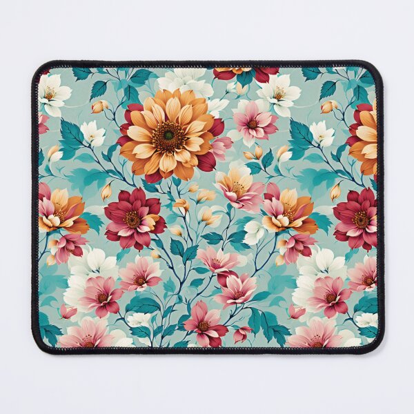 Item preview, Long, Flowing Yellow, Red, and Pink Flowers designed and sold by Islandadora.