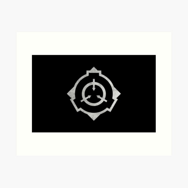 SCP Foundation White Logo by Harbud Neala