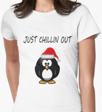 just chillin out Women's Fitted T-Shirt