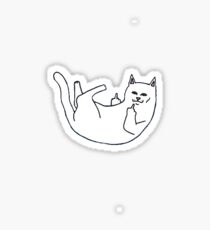 RIPNDIP Cat Sticker