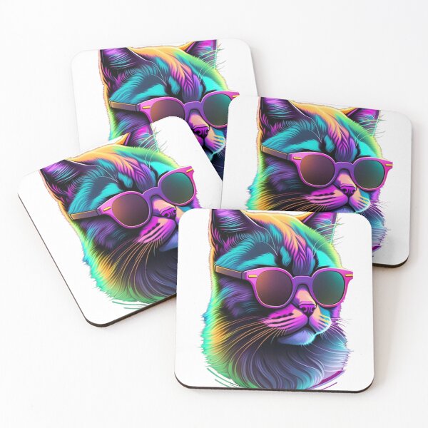 Item preview, Cyberpunk cat designed and sold by DRAGON FIRE.