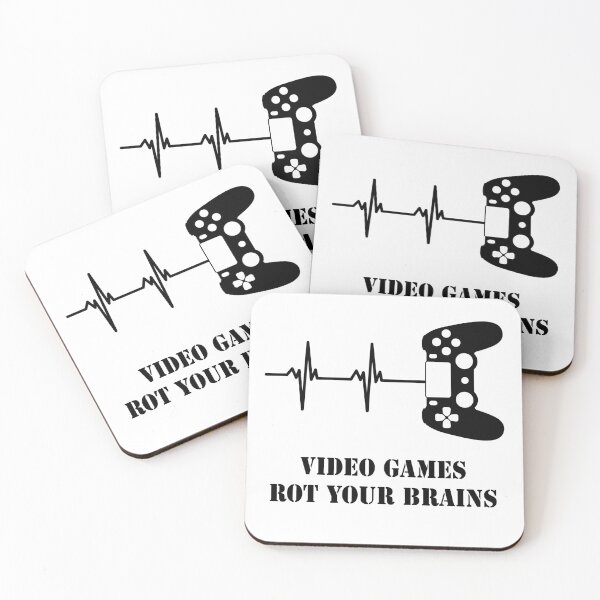 Item preview, Video Games Rot Your Brains designed and sold by OCNau.