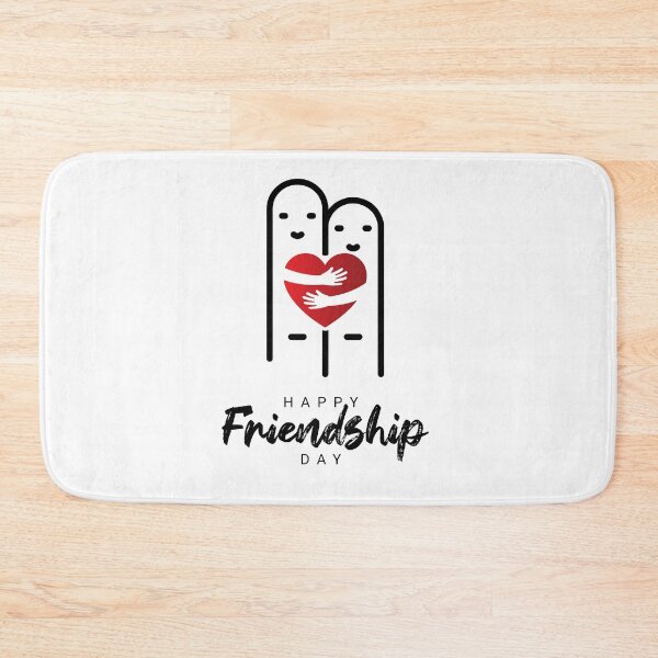 Item preview, Happy friendship day with heart designed and sold by quanlh.