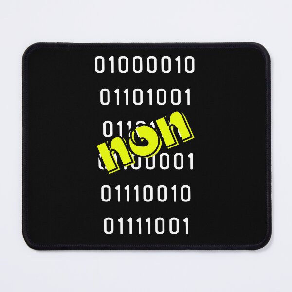 Item preview, Non Binary Code | Black designed and sold by KindMentaliTees.