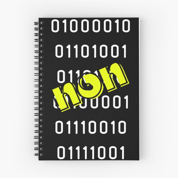 Item preview, Non Binary Code | Black designed and sold by KindMentaliTees.