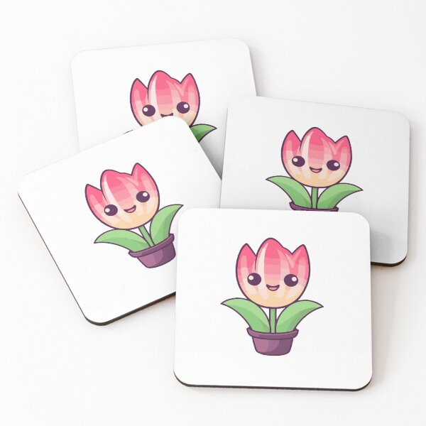 Item preview, Cute kawaii tulip designed and sold by ArtisticaShop.