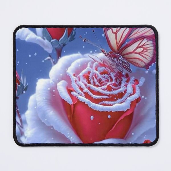 Item preview, Butterfly fly in roseflower designed and sold by JayaNayak.