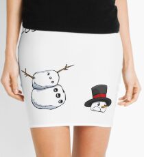 snowman Mini Skirt