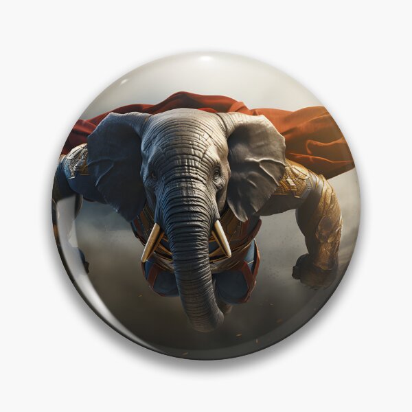 Item preview, SuperElephant Son of Krypton designed and sold by SkyPouikPouik.