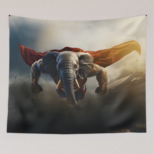 Item preview, SuperElephant Son of Krypton designed and sold by SkyPouikPouik.
