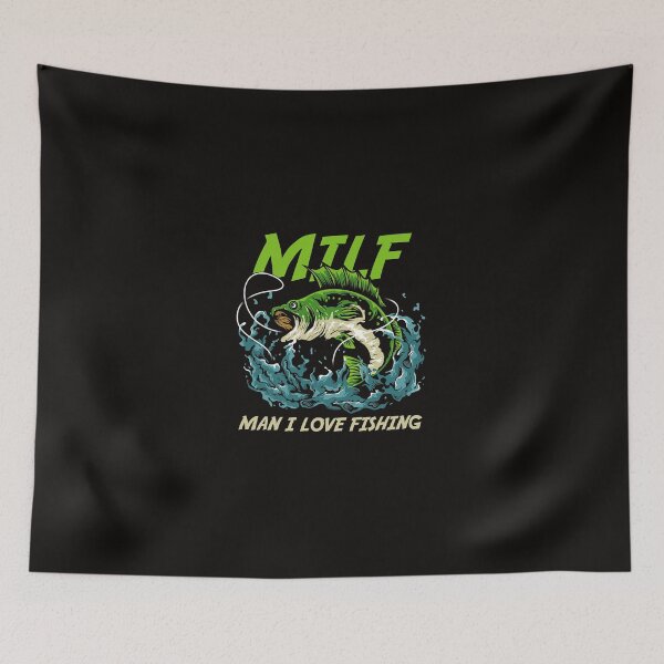 Item preview, Fishing Man I Love Fishing Attractive Woman MILFS Fisher designed and sold by MuktiKannan.