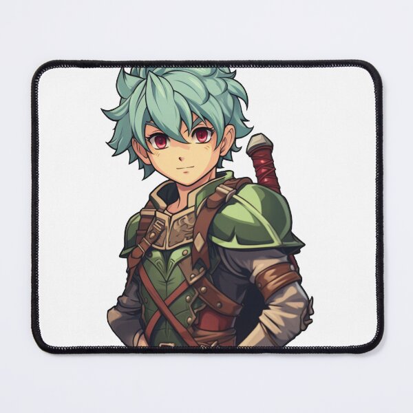 Item preview, D&D Half elf Fighter designed and sold by TellezStickers.