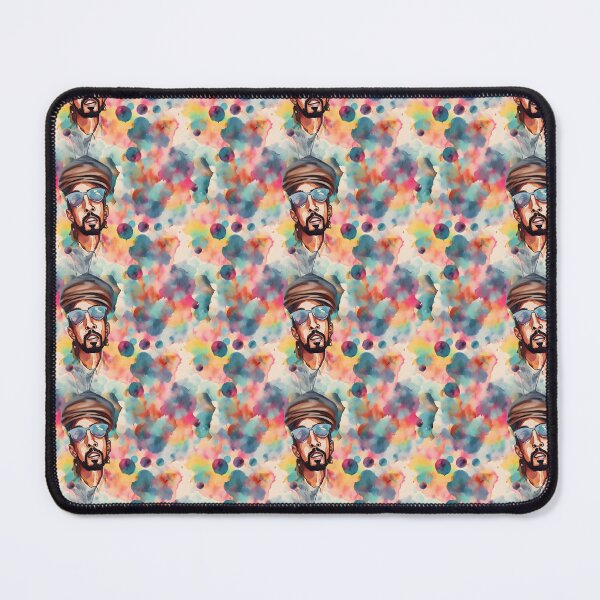 Item preview, Mac Dre Watercolor Ink-Blot Pattern - Vintage Colors designed and sold by Retro-ArtDeco.