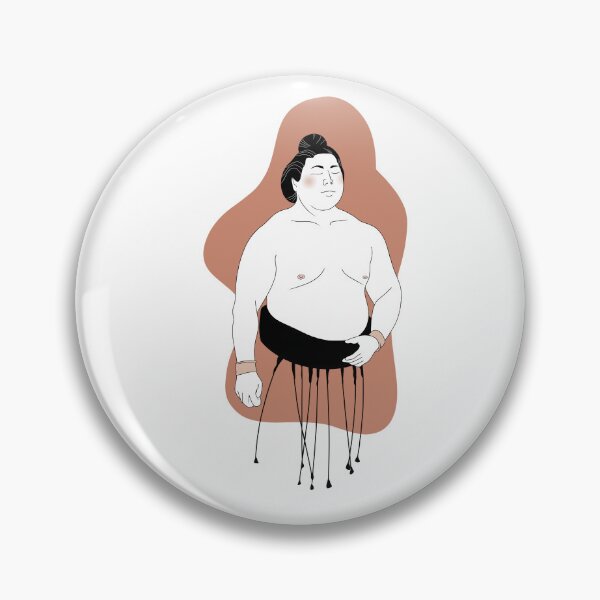 Item preview, Sumo - Rikishi Wakamotoharu designed and sold by Véronique Richer.