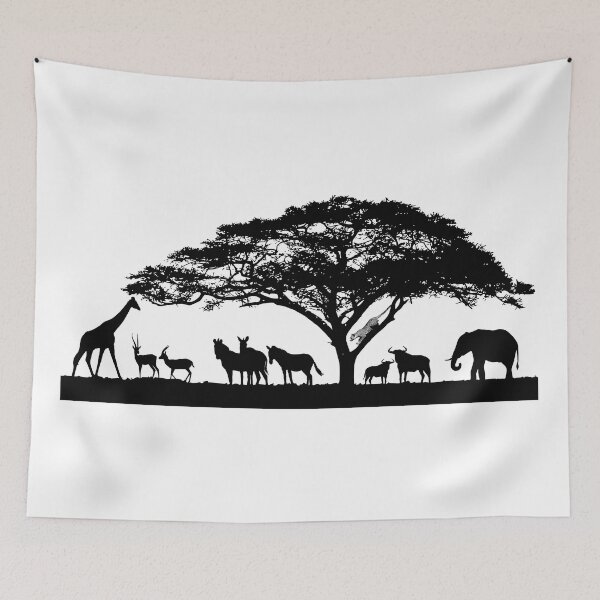 Item preview, Savannah silhouette designed and sold by FieldScent.